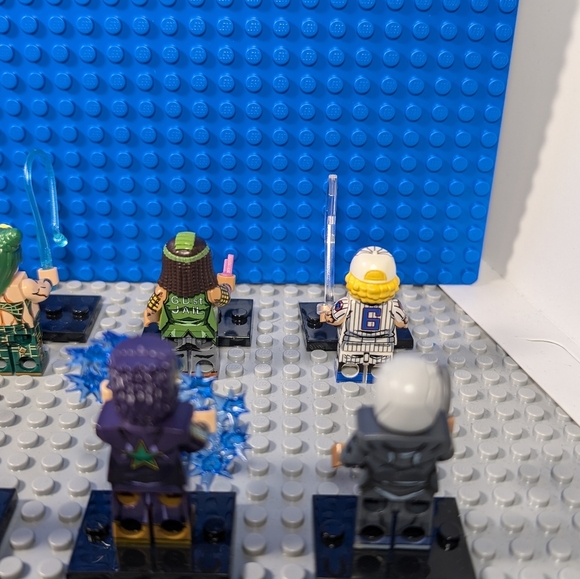 8 Minifigures- Jojo Anime Building Block Toy Manga Action Figure Collectible - Picture 9 of 12